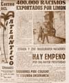 El correo del Atlántico: órgano de divulgación de la provincia de Limón